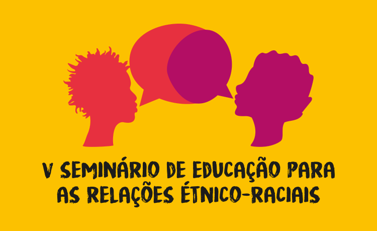 Banner sobre o  V Seminário de Educação para as Relações Étnico-raciais do IFG