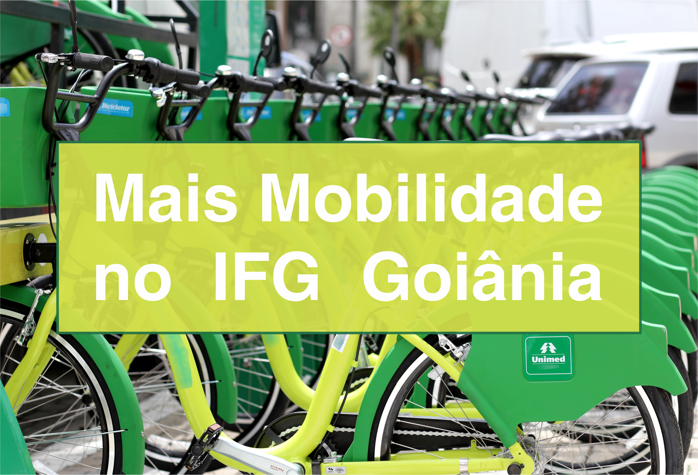 Câmpus Goiânia será atendido com nova estação de sistema de bicicletas compartilhadas GynDeBike