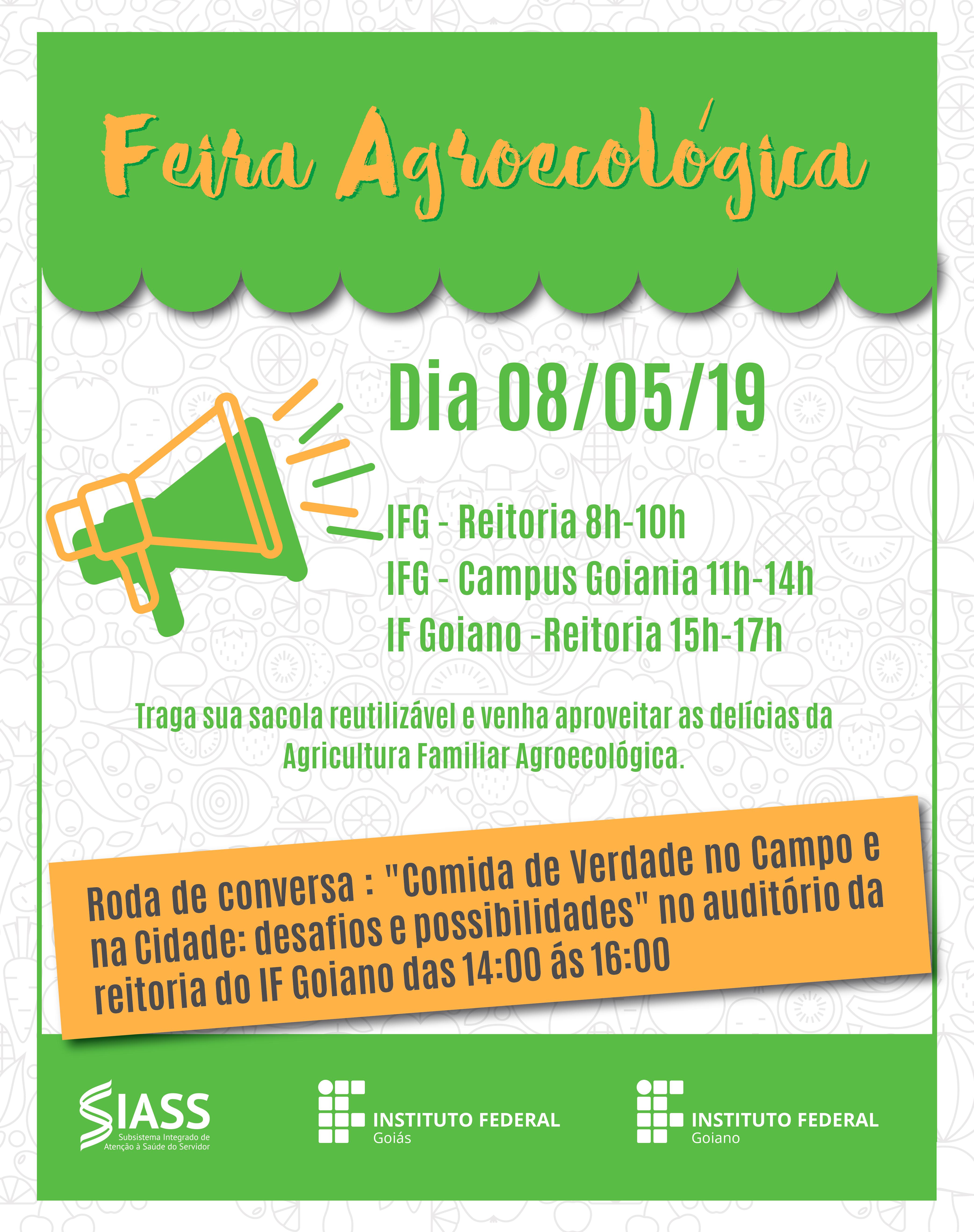 Cartaz Feira Agroecológica