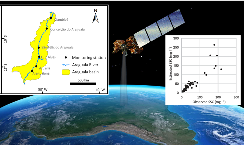 Pesquisadores utilizaram as imagens do satélite Landsat-5 para o estudo.