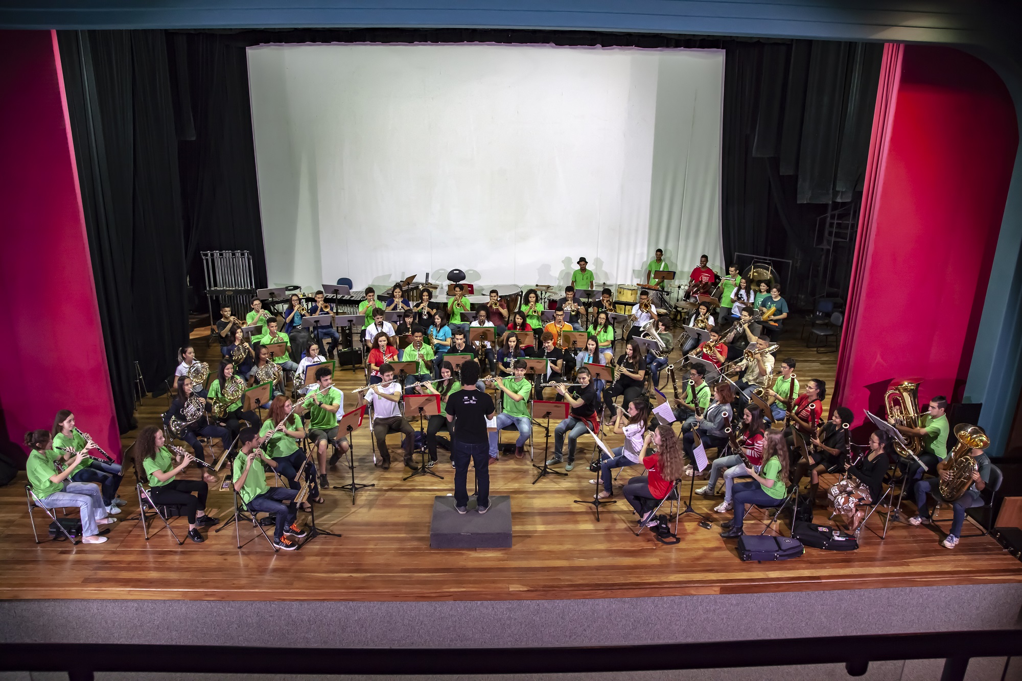 Concerto com a Banda Sinfônica Nilo Peçanha do IFG ocorre nesta quinta-feira, 5, no Teatro do IFG. Concerto com a Banda Sinfônica Nilo Peçanha do IFG ocorre nesta quinta-feira, 5, no Teatro do IFG.