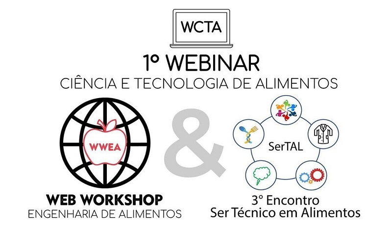 O evento é composto pelo Web Workshop Engenharia de Alimentos (WWEA), da UFG, e o Encontro Ser Técnico em Alimentos (SerTAL), do IFG