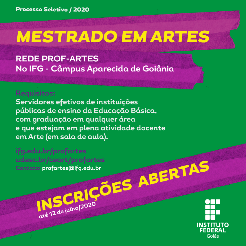 Mestrado está com inscrições abertas