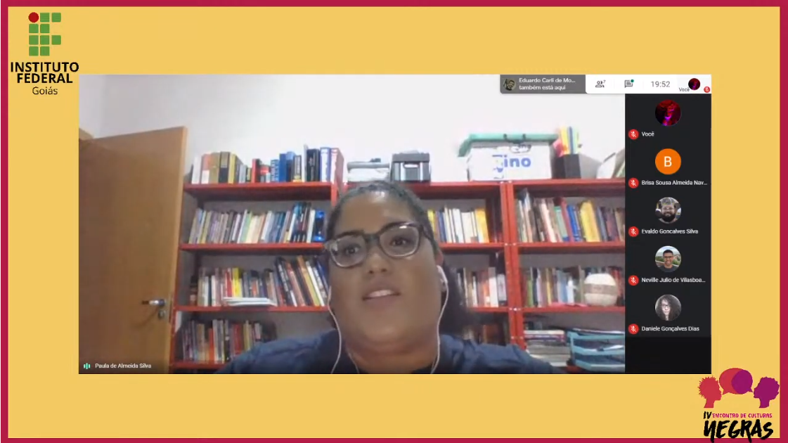 Professora Daniele afirmou que há um descompasso entre as narrativas das pessoas negras e das brancas Professora Daniele afirmou que há um descompasso entre as narrativas das pessoas negras e das brancas