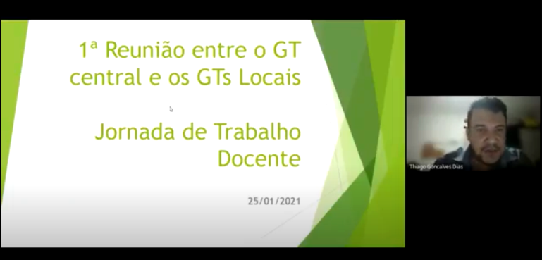 Reunião entre GT Central e locais define data final para término de trabalhos