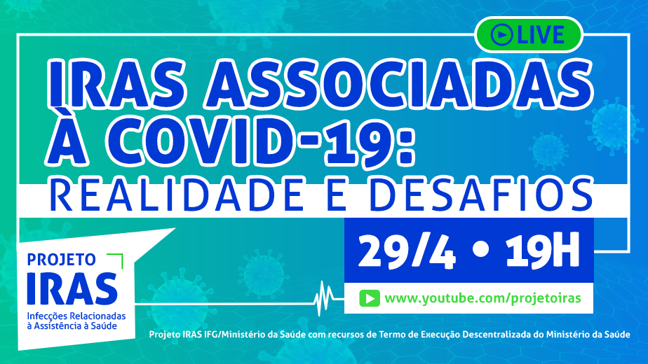 Live IRAS será transmitida no canal do projeto no YouTube Live IRAS será transmitida no canal do projeto no YouTube