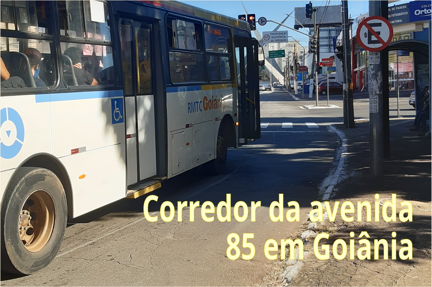 A pesquisa apresenta avaliações a respeito da circulação dos ônibus no trajeto do corredor preferencial da Avenida 85,  em Goiânia, e mais a opinião dos motoristas do transporte coletivo
