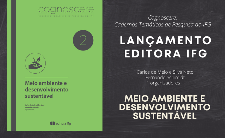 Novo livro publicado pela Editora IFG Novo livro publicado pela Editora IFG