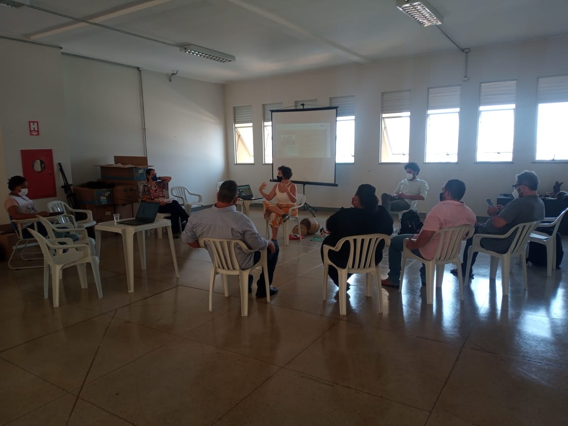 Reunião de planejamento entre IFG e parceiros do projeto Reunião de planejamento entre IFG e parceiros do projeto