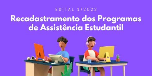 Recadastramento é realizado virtualmente