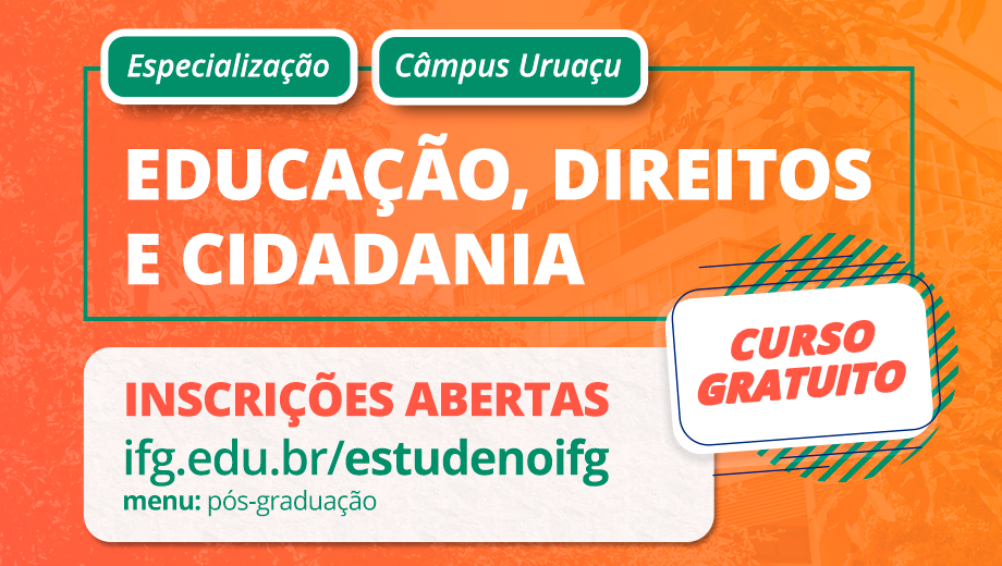 Especialização em Uruaçu está com inscrições abertas Especialização em Uruaçu está com inscrições abertas
