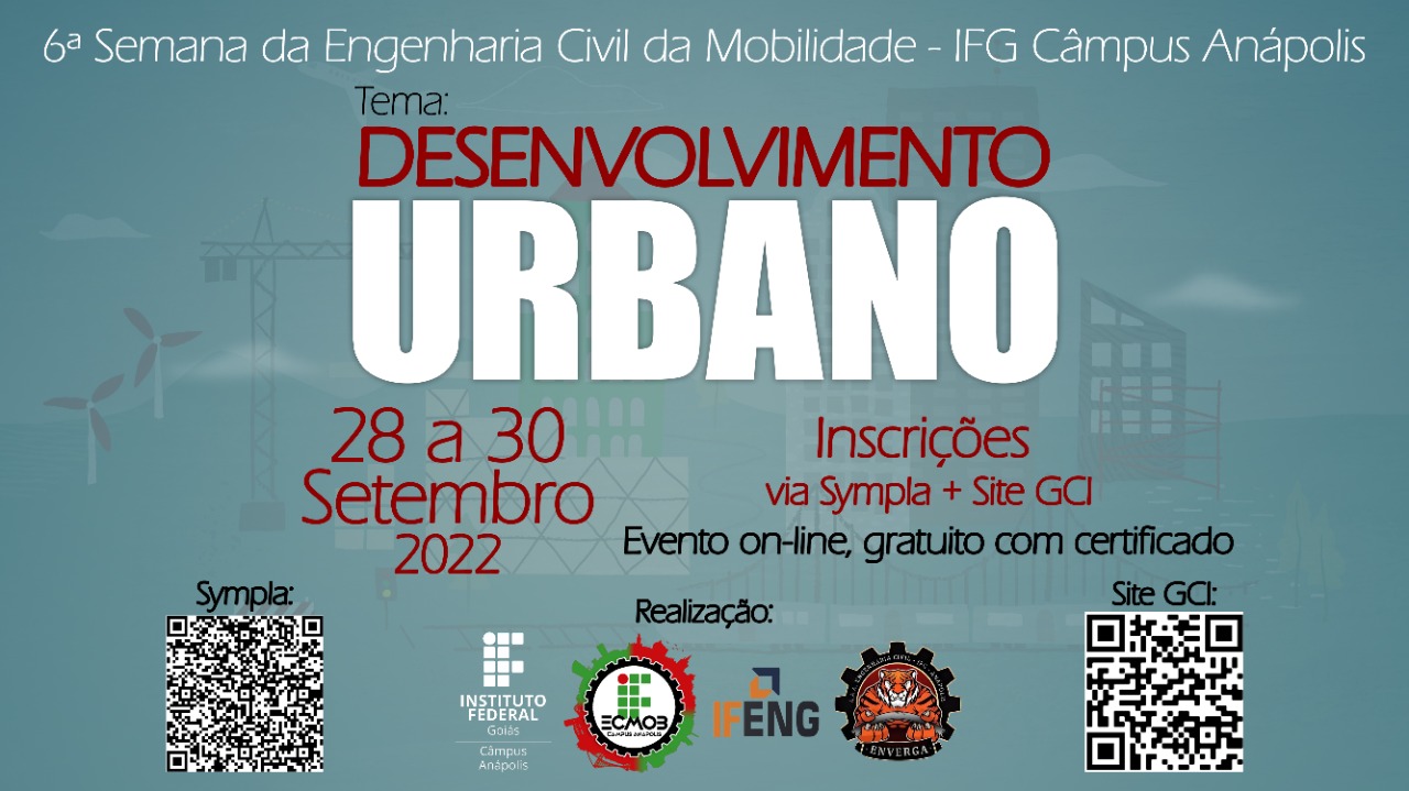 As inscrições devem ser feitas no GCI e no na plataforma SYMPLA As inscrições devem ser feitas no GCI e no na plataforma SYMPLA