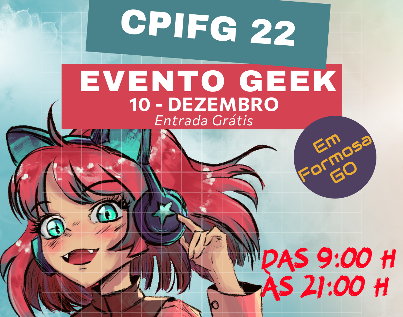 Evento gratuito será realizado dia 10 Evento gratuito será realizado dia 10