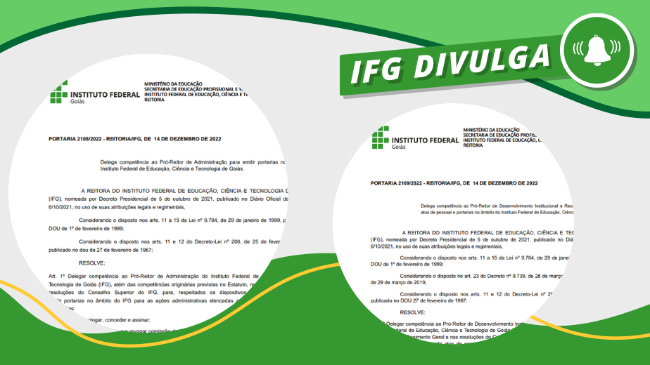 Mudanças na emissão de portarias institucionais Mudanças na emissão de portarias institucionais
