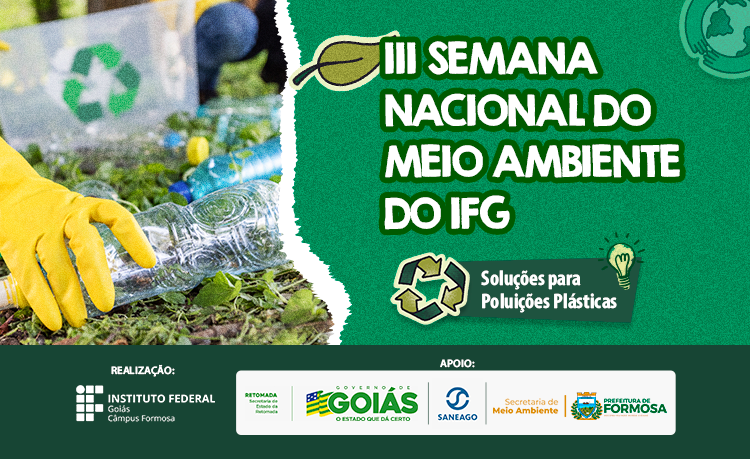 Programação completa e inscrições podem ser acessadas no Sugep do IFG Programação completa e inscrições podem ser acessadas no Sugep do IFG