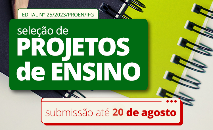 Edital para seleção de Projetos de Pesquisa - inscrições abertas