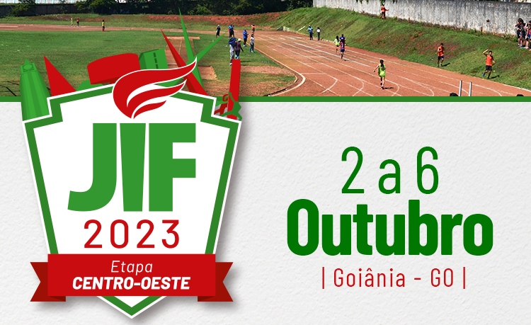 Etapa Centro-Oeste do JIF 2023 será realizada em Goiânia Etapa Centro-Oeste do JIF 2023 será realizada em Goiânia