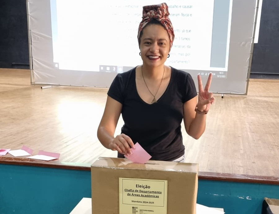Professora Marina Moreira será a chefe do DAA para o biênio 2024-2025 Professora Marina Moreira será a chefe do DAA para o biênio 2024-2025