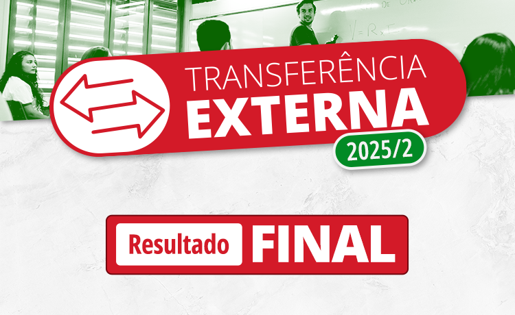 Resultado final da seleção para transferências externas Resultado final da seleção para transferências externas