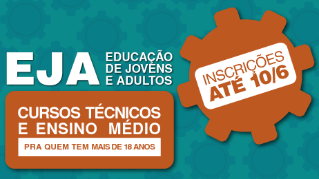 Inscrições abertas para seleção dos cursos da EJA