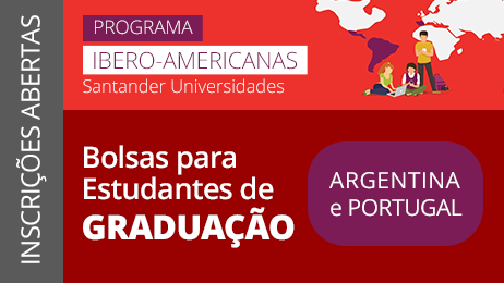 Intercambistas serão selecionados para universidade portuguesa ou argentina Intercambistas serão selecionados para universidade portuguesa ou argentina
