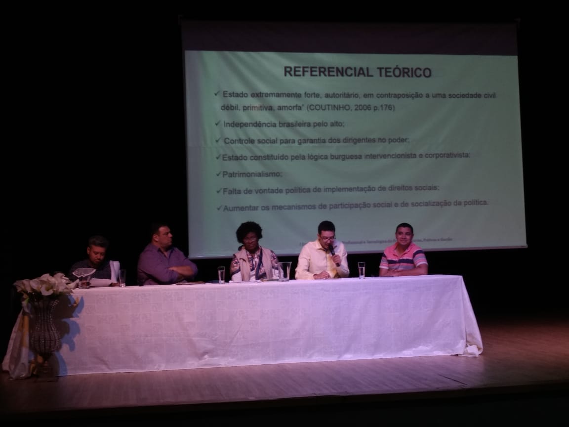 Evento foi realizado no teatro do IFG em Anápolis Evento foi realizado no teatro do IFG em Anápolis
