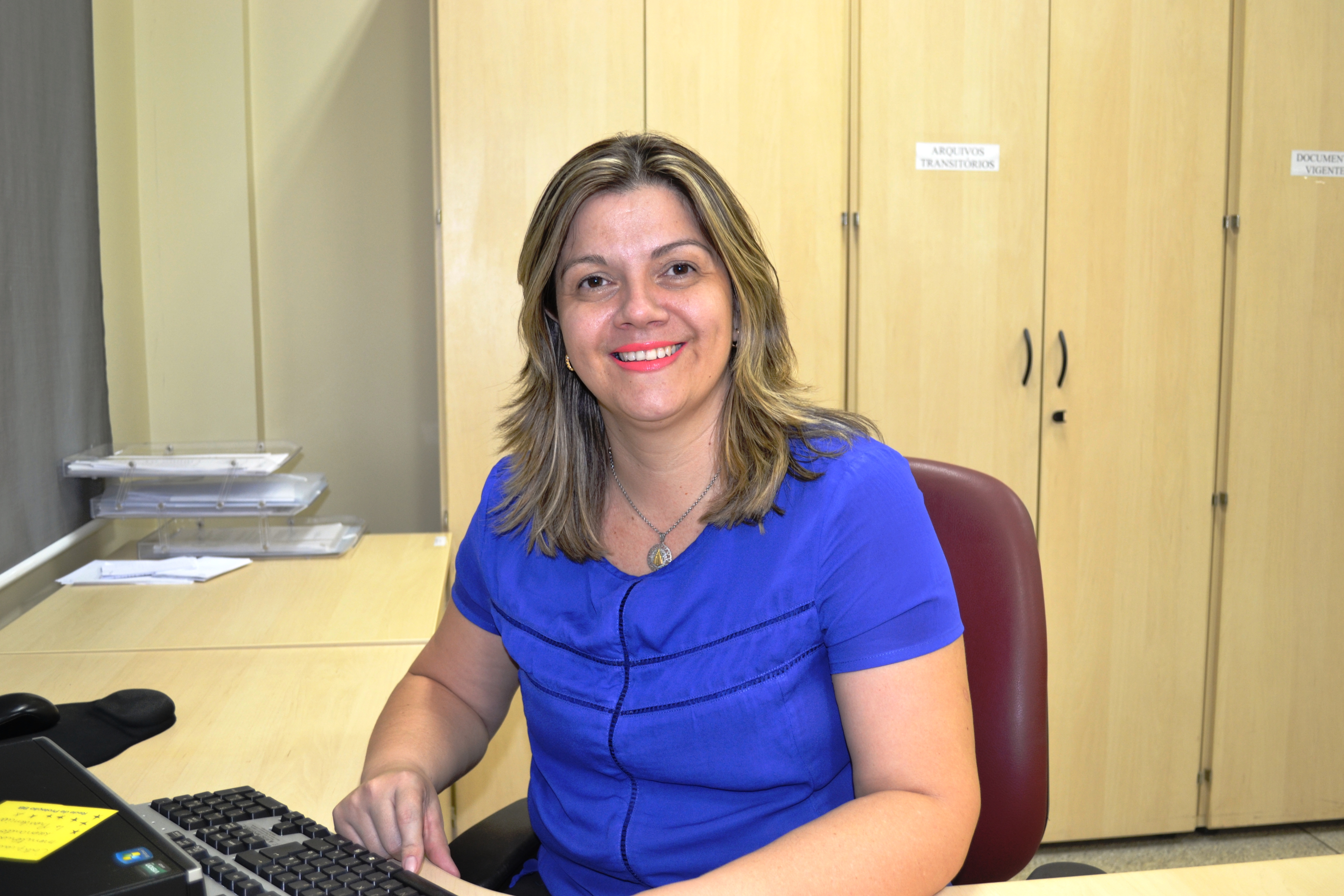 Professora Thaisa foi reeleita chefe do DAA