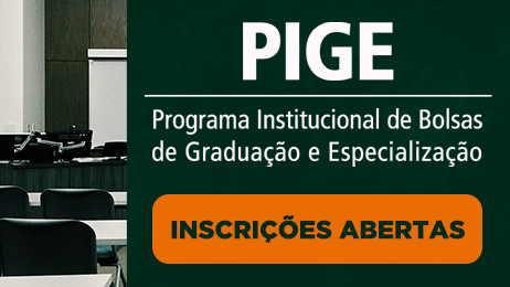 Inscrições abertas para o PIGE Inscrições abertas para o PIGE
