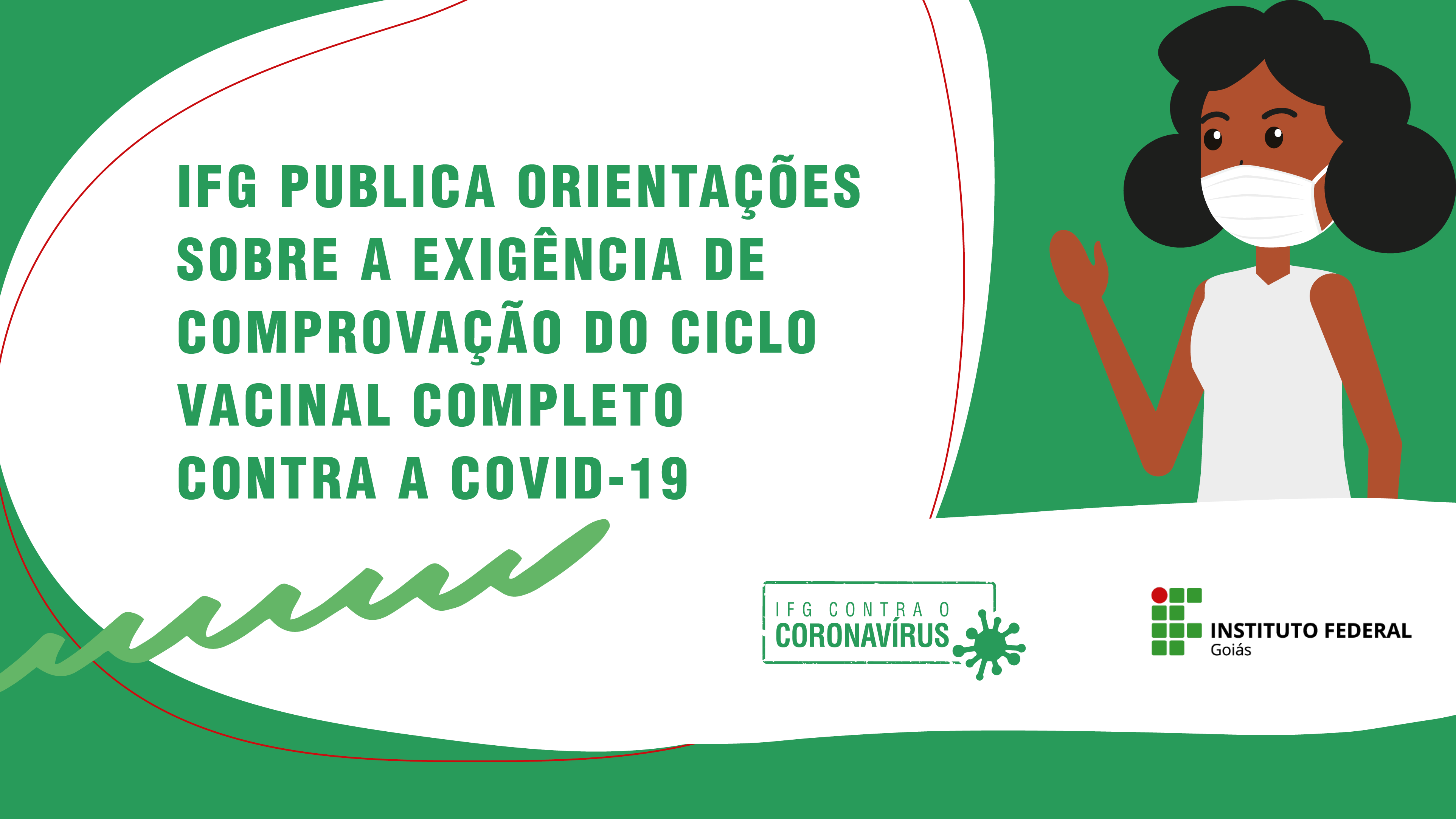 No documento, são apresentadas as orientações em relação aos procedimentos e ao fluxo de comprovação de vacinação dos servidores e dos estudantes No documento, são apresentadas as orientações em relação aos procedimentos e ao fluxo de comprovação de vacinação dos servidores e dos estudantes