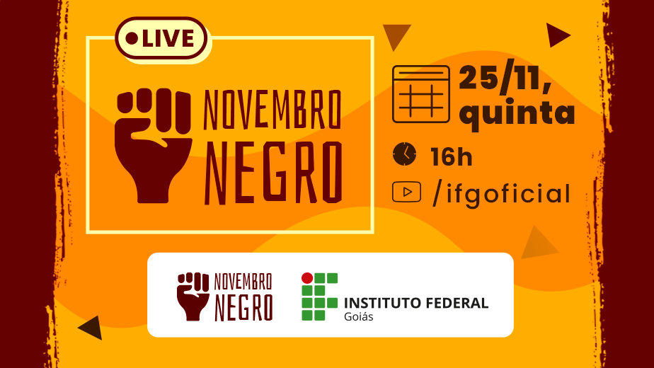A ação faz parte de um projeto estratégico da Diretoria de Comunicação Social (Dicom) do IFG, em parceria com a CPPIR A ação faz parte de um projeto estratégico da Diretoria de Comunicação Social (Dicom) do IFG, em parceria com a CPPIR