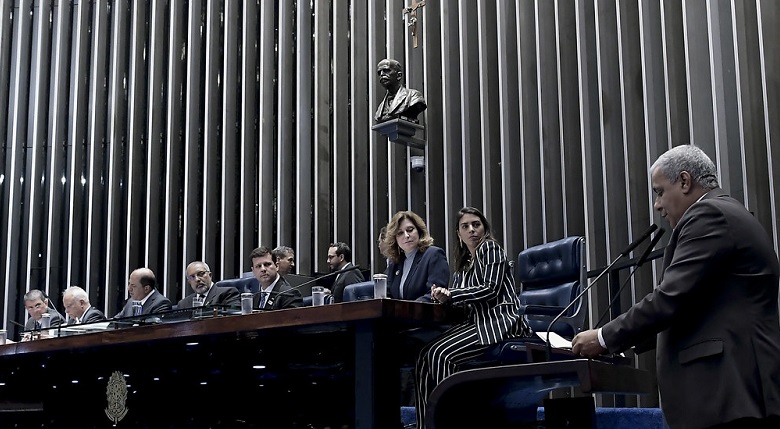 Reitor do IFG, Jerônimo Rodrigues da Silva, no Senado Reitor do IFG, Jerônimo Rodrigues da Silva, no Senado