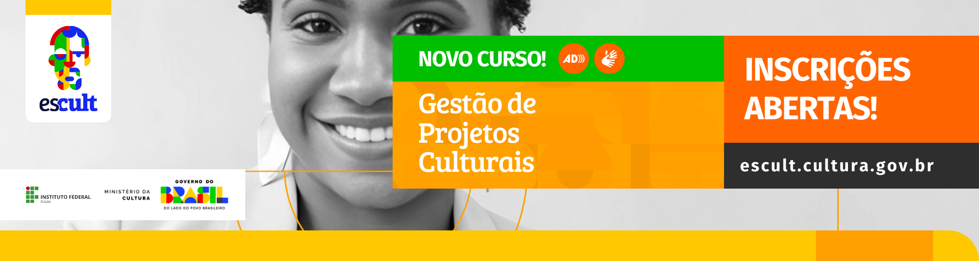 Gestão de Projetos Culturais é o novo curso lançado pela Escult