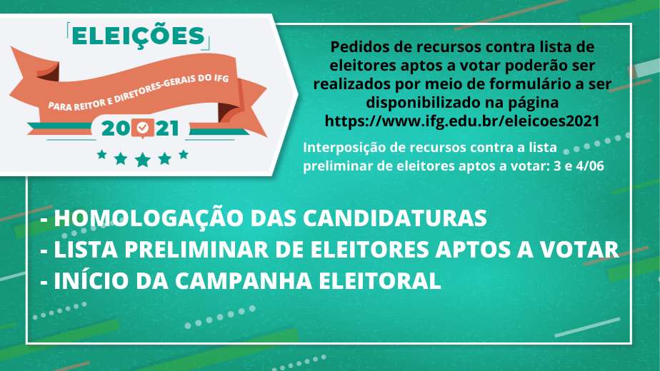 Os candidatos podem fazer suas campanhas até o dia 12 deste mês