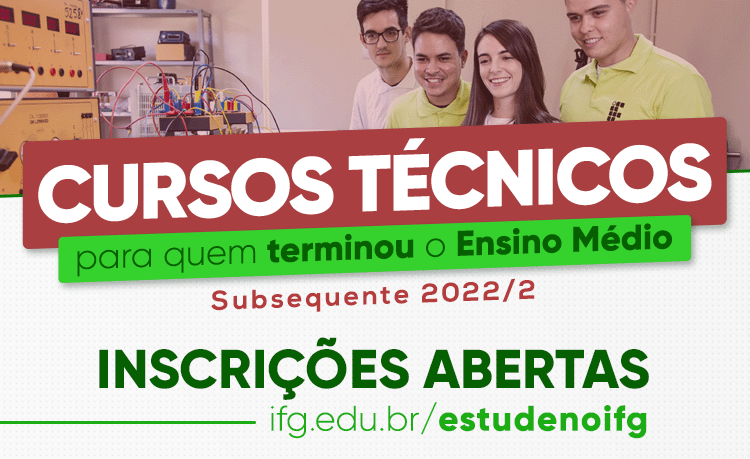Inscrições abertas para cursos técnicos subsequentes ao ensino médio Inscrições abertas para cursos técnicos subsequentes ao ensino médio