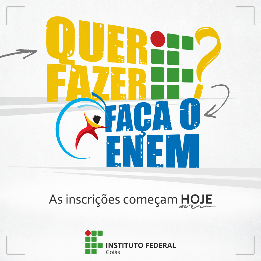 Inscrições do Enem 2019 começam hoje, 6, e vão até o dia 17 de maio