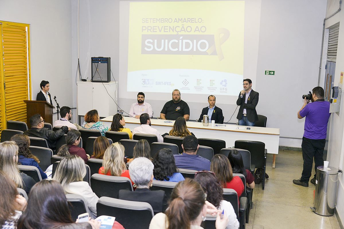 Evento ocorreu no auditório da Faculdade de Nutrição da UFG