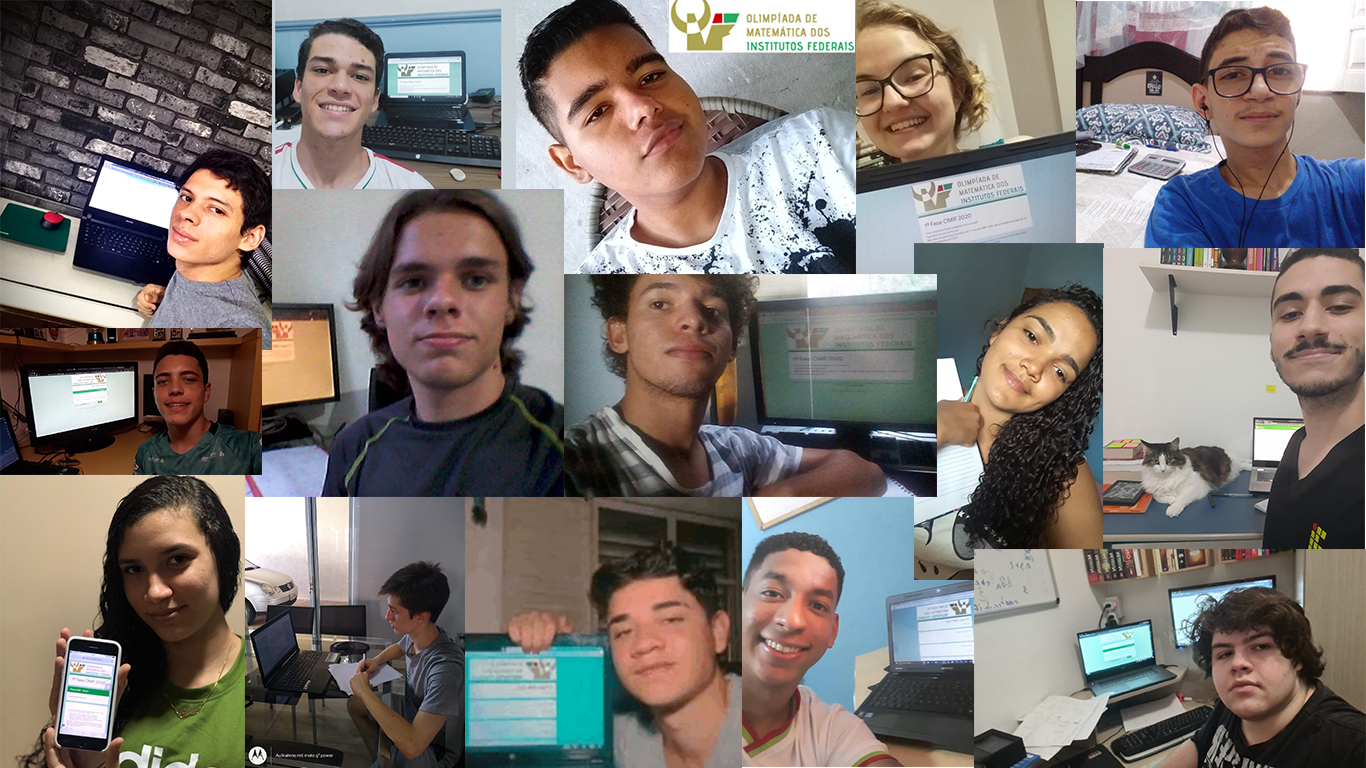 Estudantes participam da 1ª fase da III Olimpíada de Matemática dos Institutos Federais Estudantes participam da 1ª fase da III Olimpíada de Matemática dos Institutos Federais