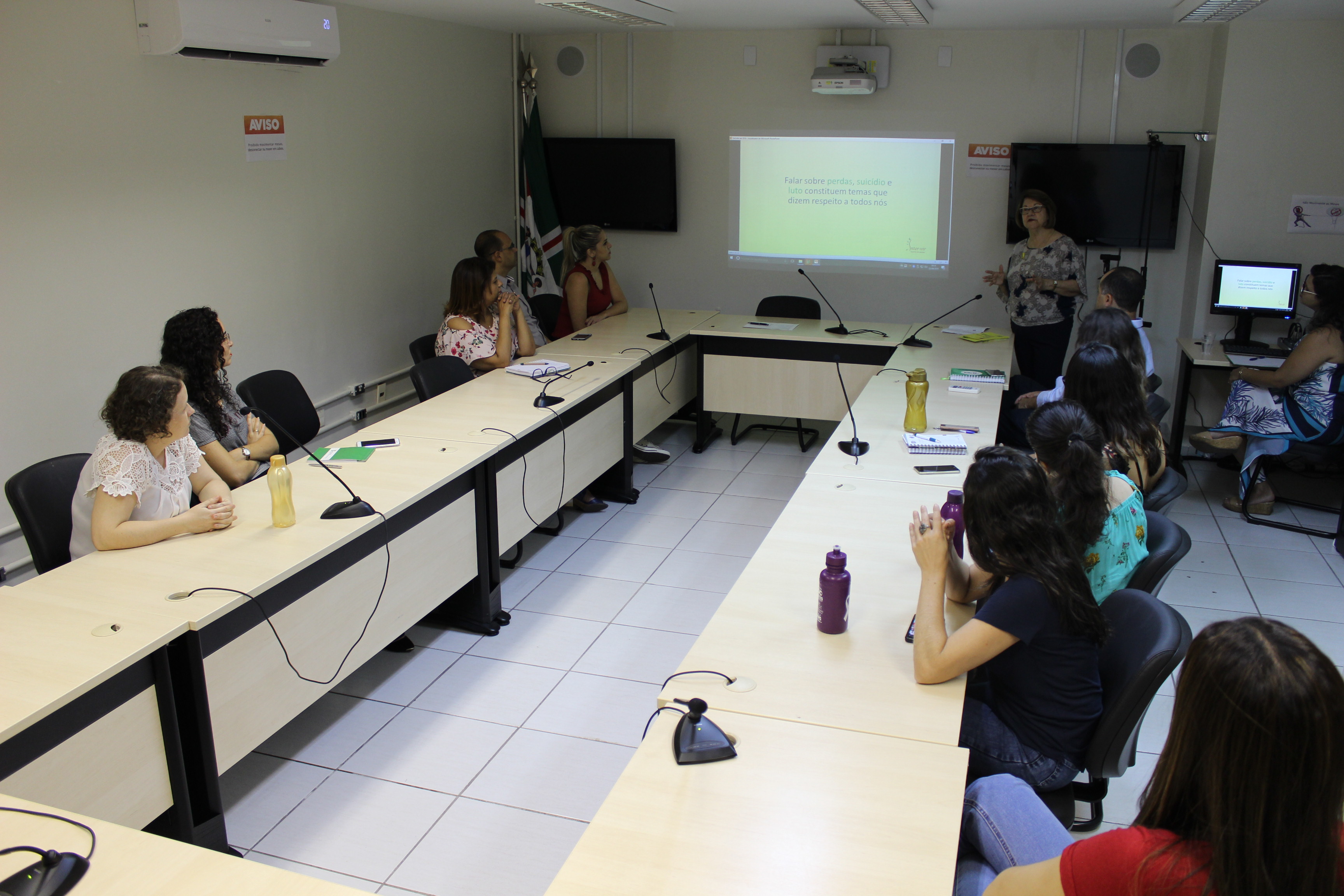 Palestra, na Reitoria, sobre suicídio